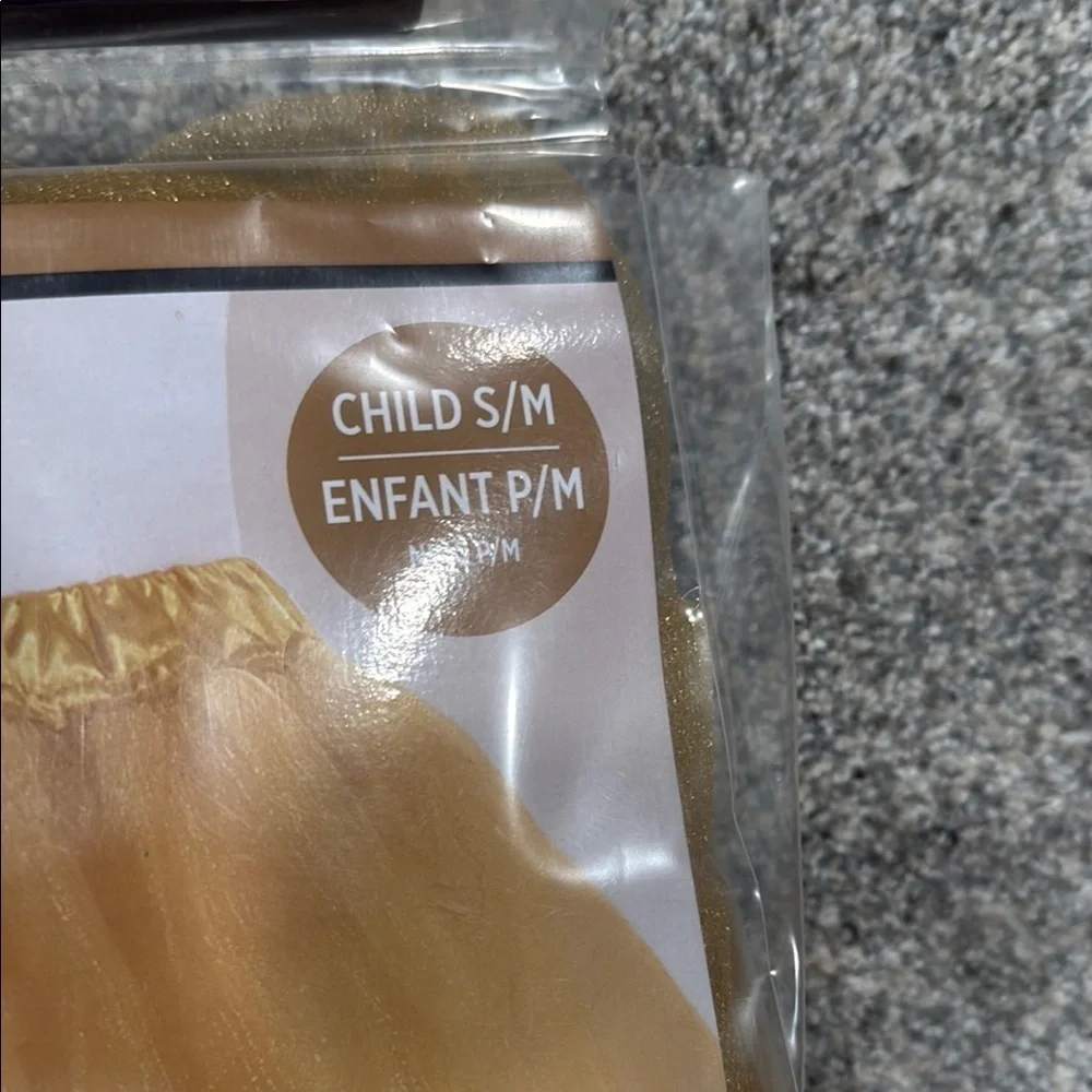 Gold Child Tutu and Bandana Set